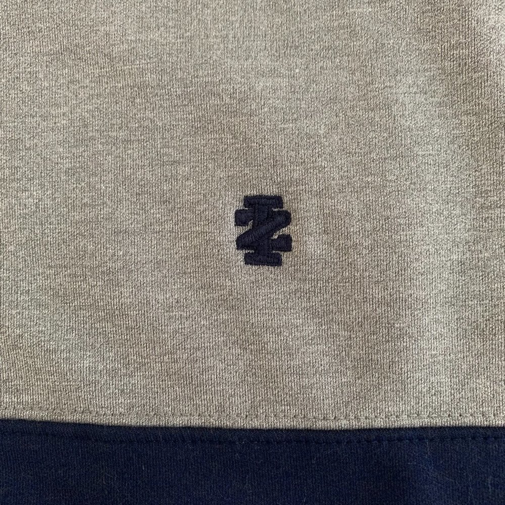 EUC Izod Advantage Performance Stretch Men's Sweatshirt Size Medium Blue/Gray - Picture 5 of 12